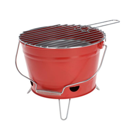 Barbecue nomade rouge 27x22cm