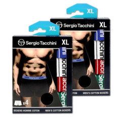 Pack de 8 boxers sergio tacchini