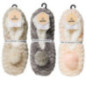 Chaussons doudou pompon fem