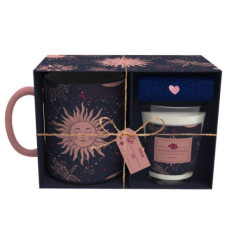 Set cocooning- mug bougie et cha