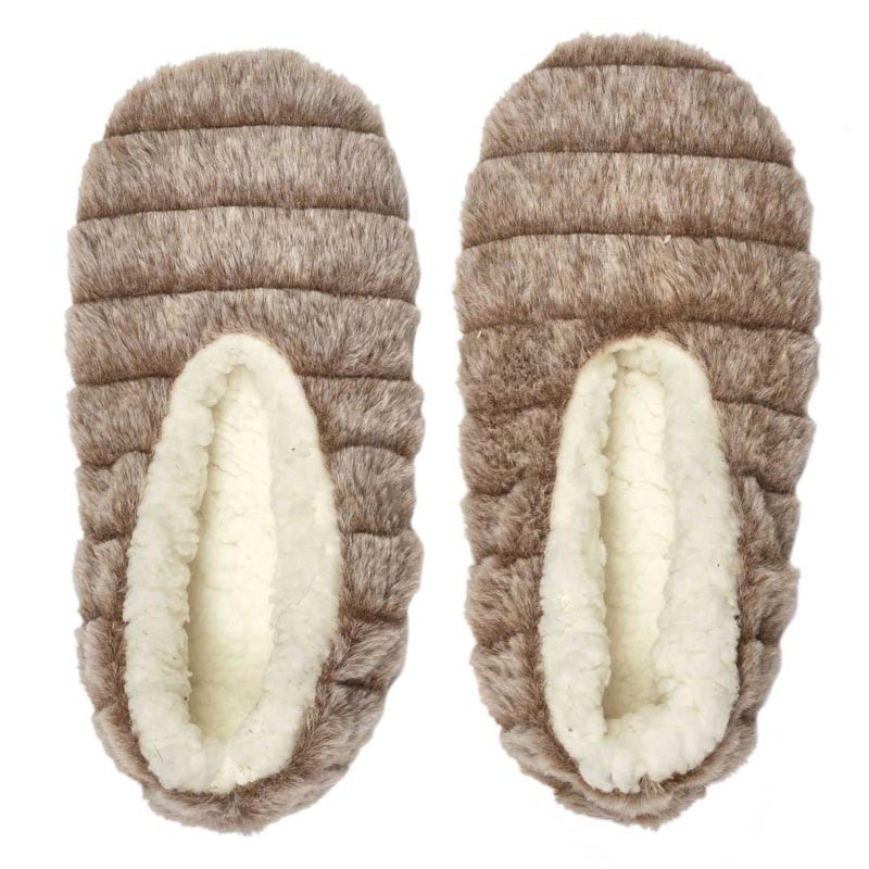 Ballerine imitation fourrure