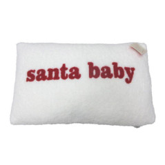 Coussin santa baby 30x50cm