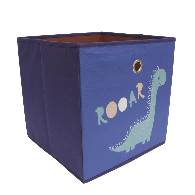 Cube rangement pliable dino