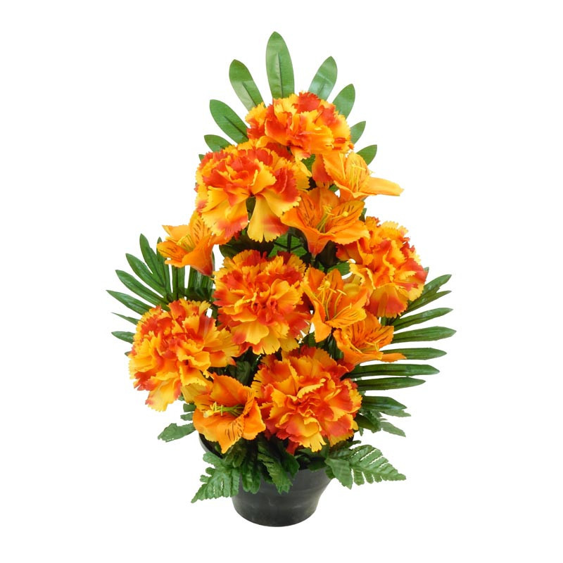 Vasque de fleurs haute h42-47cm