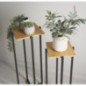 2 portes plantes effet bambou