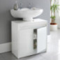 Meuble dessous de lavabo blanc