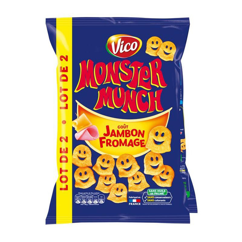 Monster munch jambon fromage