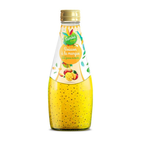 Boisson 290ml basilic/mangue