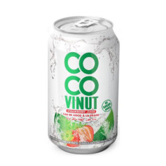 Vinut eau de coco fraise 330ml