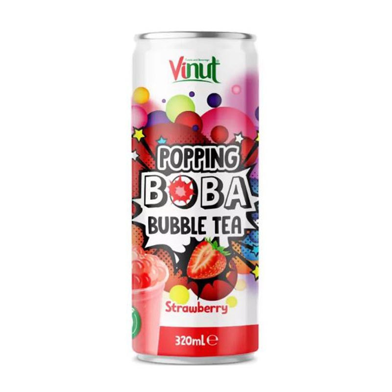 Vinut boba tea fraise 320ml