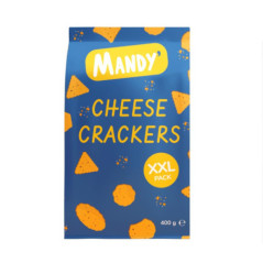 Mandy' crackers cheese xxl 400g