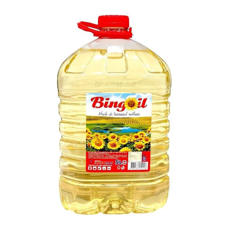 Huile tournesol bingoil 5l