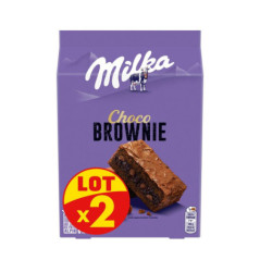 Gateaux choco brownie lot 2x180g