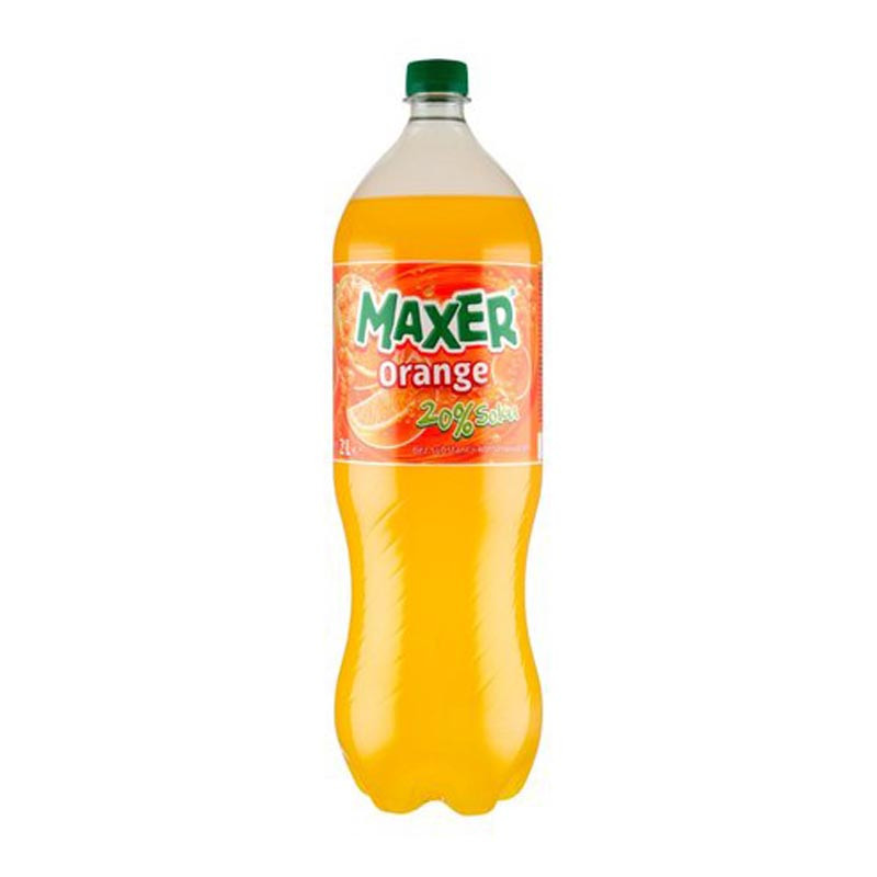 Maxer boisson gazeuse orange 2l