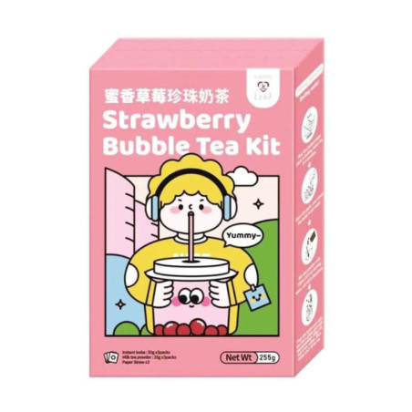 Tokimeki kit bubble tea fraise