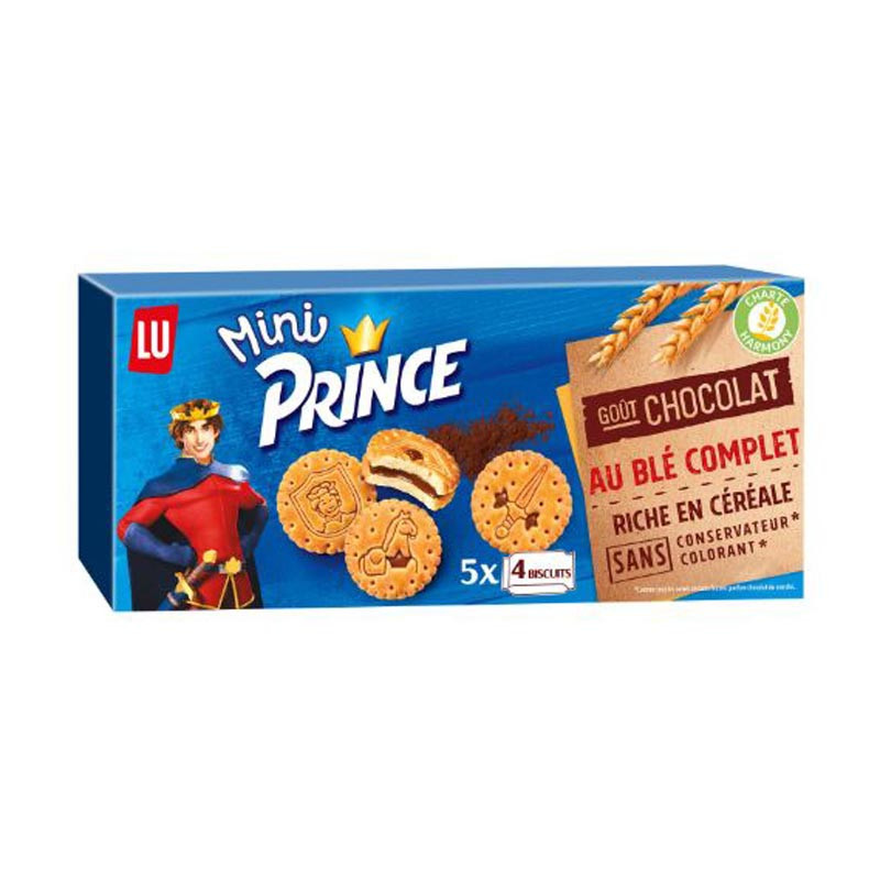 Prince mini fourre chocolat