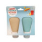 Flacon voyage silicone x2