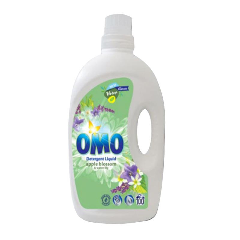 Omo lessive 5l 100d pomme*