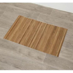 Tapis bambou anti-derapant