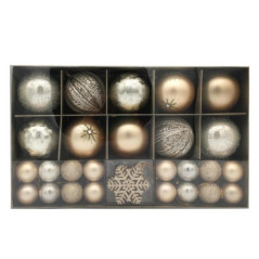 Pack de 50 boules value champagn