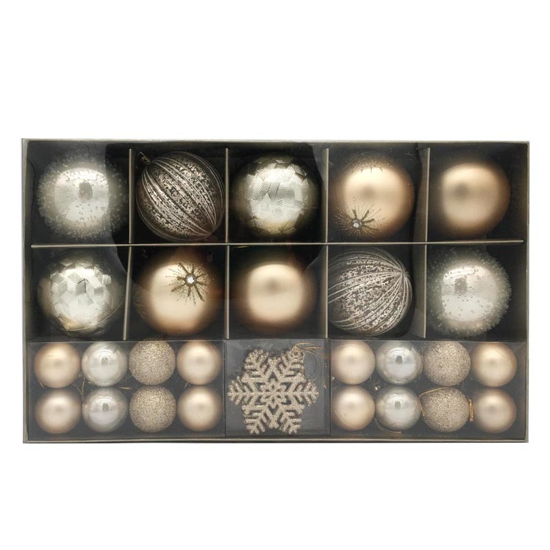 Pack de 50 boules value champagn