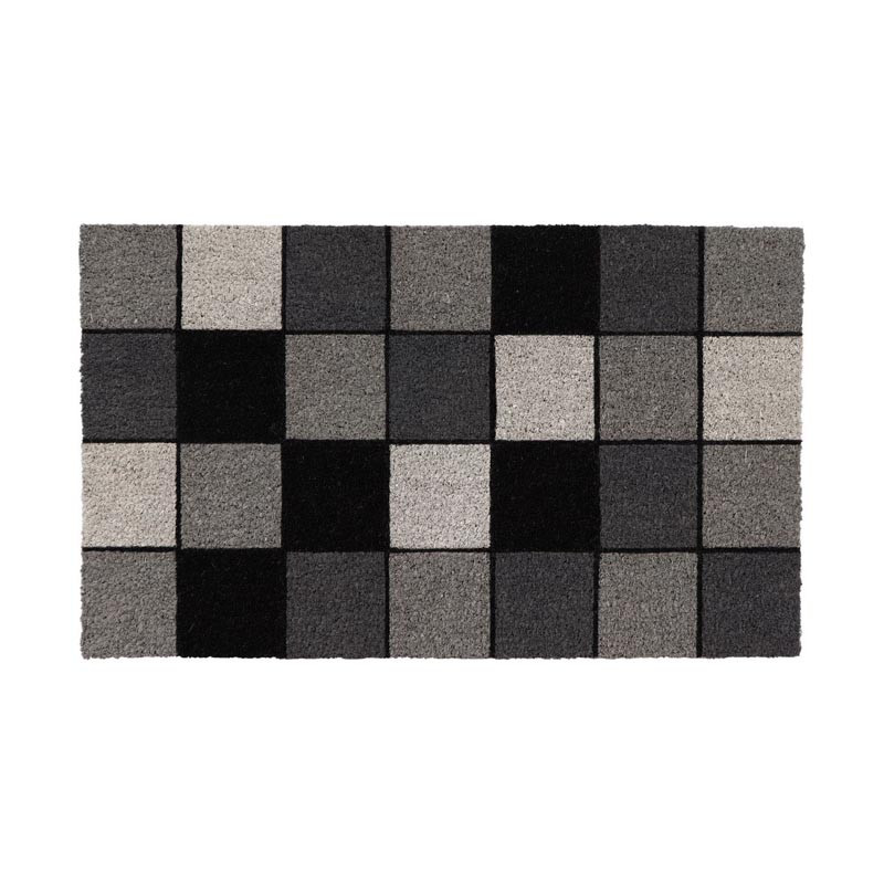 Tapis imp carlotta gris 45x75cm