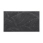 Tapis vague 43,5x75cm noir