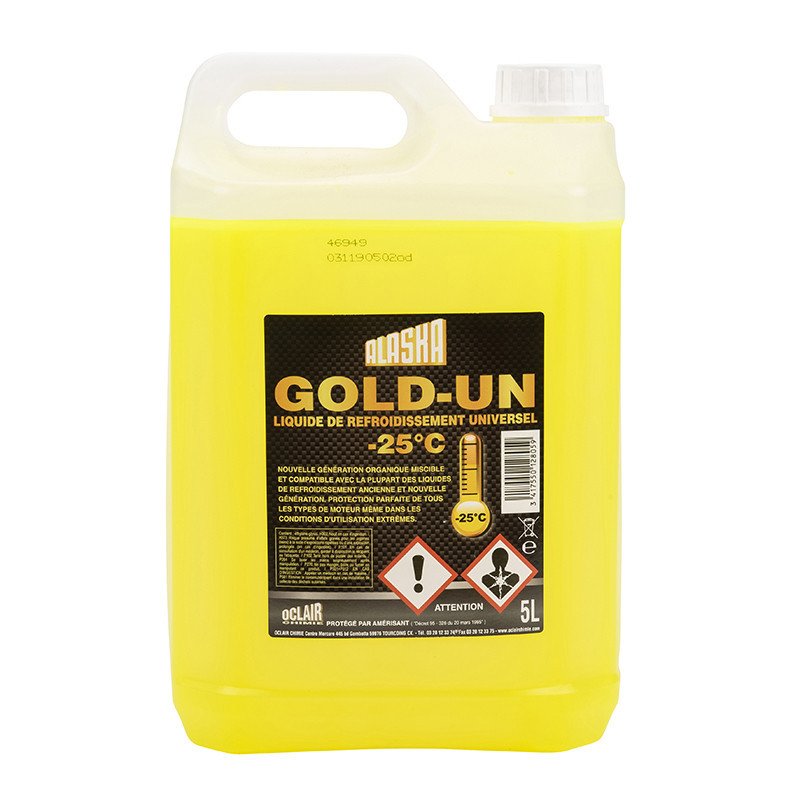 Liquide refroidissement 25A°c