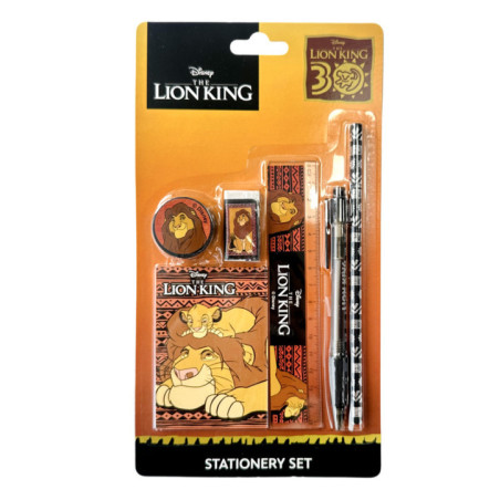 Set 6 pieces le roi lion