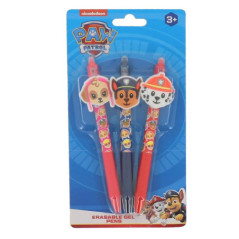 Stylos gel x3  pat patrouille