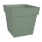 Pot carre toscane 39cm vert