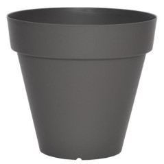 Pot rond patio d50 gris