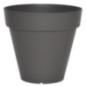 Pot rond patio d60 gris