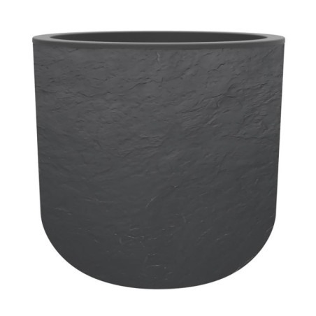 Pot rond 40 cm volcania up gris