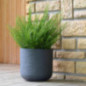 Pot rond 40 cm volcania up gris