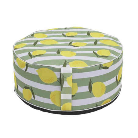 Pouf gonflable citrons m6