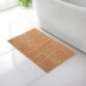 Tapis bain tufte caramel 50x80