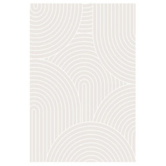 Tapis arche 100x150 creme