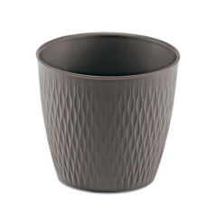 Pot liberty d16cm travertine