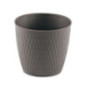 Pot liberty d16cm travertine