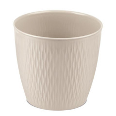 Pot liberty d25cm travertine
