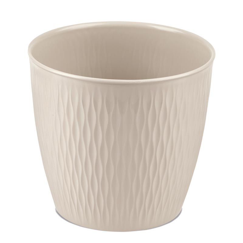 Pot liberty d25cm travertine