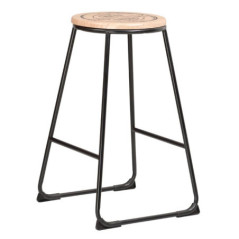 Tabouret de bar bois/metal