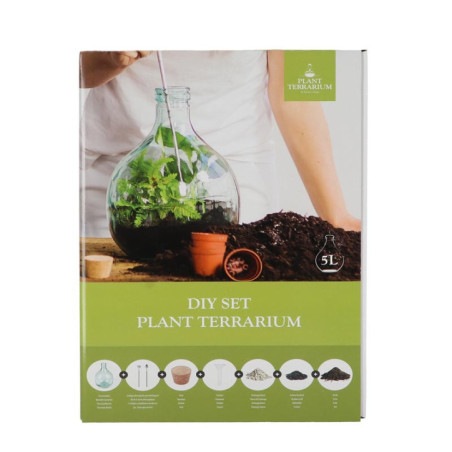 Diy bouteille terrarium 5l set