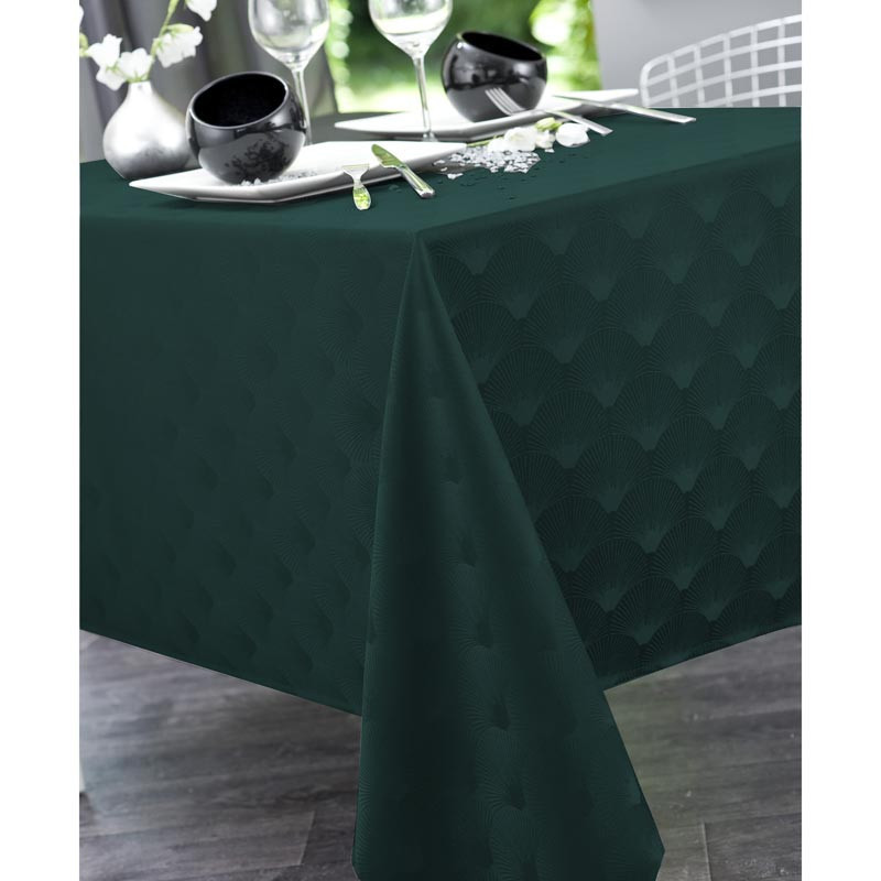 Nappe polyester 140x240cm vert