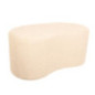 Pouf long beige