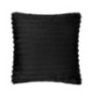 Coussin lily 45x45cm noir