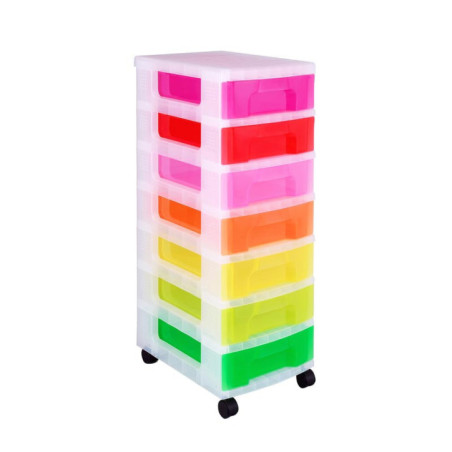 Tour de rangement rainbow 7x7l