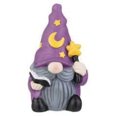 Gnome halloween ciment 3 asst