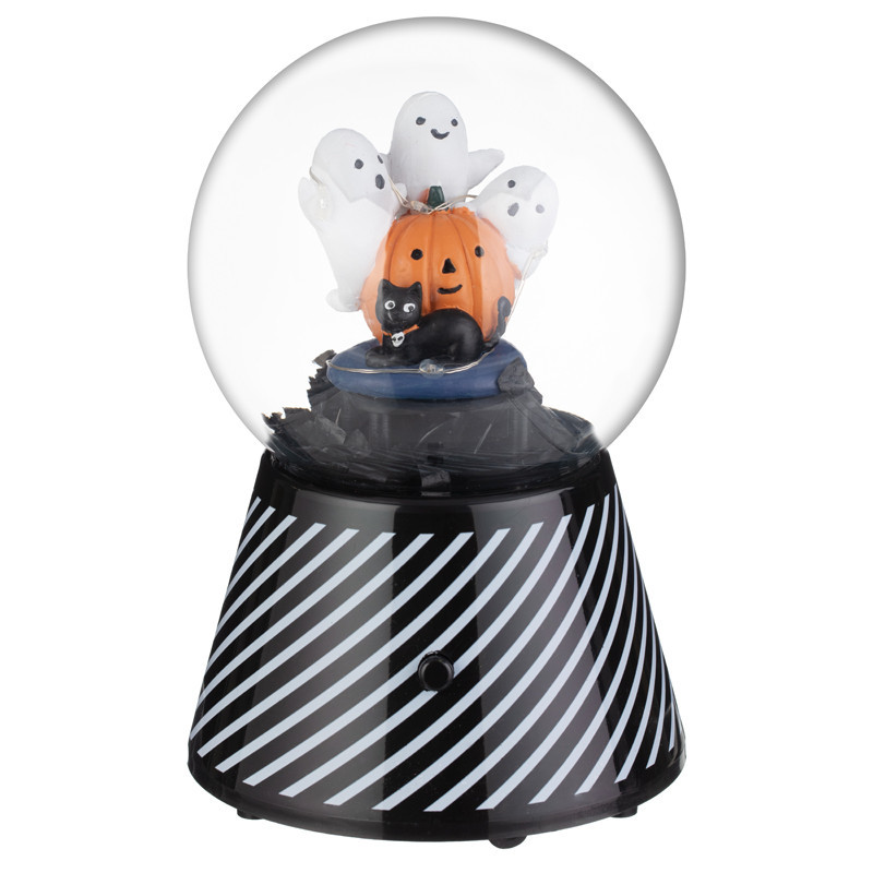 Mini globe musical halloween